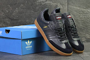 Кросівки Adidas Samba,темно сині 44,45 р, фото 3