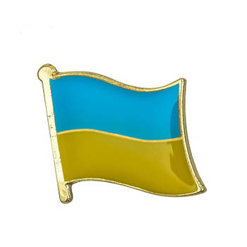 "Прапор України" значок (пін) металевий