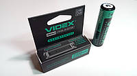 Акумулятор Videx Li-Ion 18650-P (з захистом) 2200 mAh (ток 6 А)