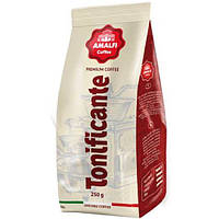 Кофе молотый Amalfi Coffee Tonificante 50% бразильской арабики и 50% робусты, упаковка 250 г