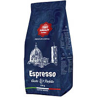 Кофе в зернах Amalfi Coffee Espresso Gusto Perfetto 70% арабики и 30% робусты, упаковка 250 г