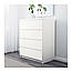 Комод IKEA MALM 4 ящики білий 304.035.71, фото 4