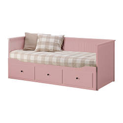 Ліжко з 3 ящиками, ІКЕА, HEMNES, IKEA, 103.005.45
