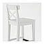 Стілець барний IKEA INGOLF білий 001.217.66, фото 4
