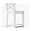 Стілець барний IKEA INGOLF білий 001.217.66, фото 5