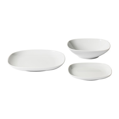 Сервіз IKEA VARDERA 18 шт білий 702.773.54, фото 1