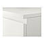 Комод IKEA MALM 3 шухляди білий 80х78 см 204.035.62, фото 5
