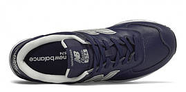 Напівчеревики чоловічі new balance 574LPN (синій) оригінал, фото 3