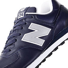 Напівчеревики чоловічі new balance 574LPN (синій) оригінал, фото 6
