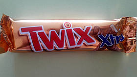 Шоколадний батончик Twix Xtra 75 г (термін  03.08.2025)