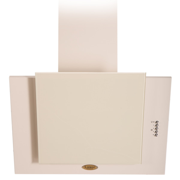 БЕЗВА похила скляна витяжка Luxor POZITANO 60 beige 1000 m/3 color Rustik Champagne