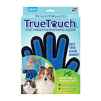 Перчатка для вычесывания шерсти с домашних животных Pet Brush Glove