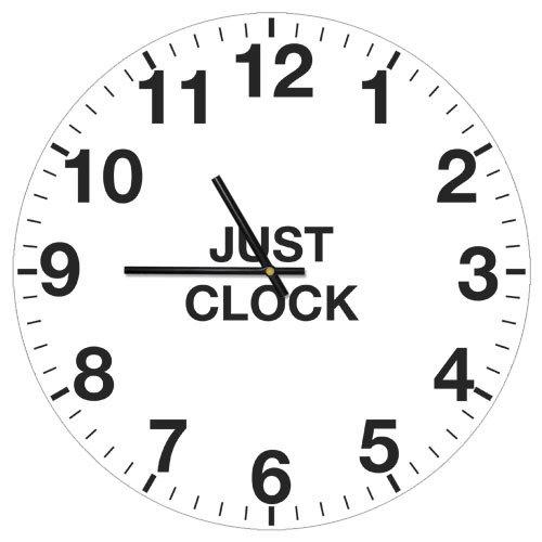 Годинник настінний круглий Just clock 36 см (CHR_P_15M043), фото 1