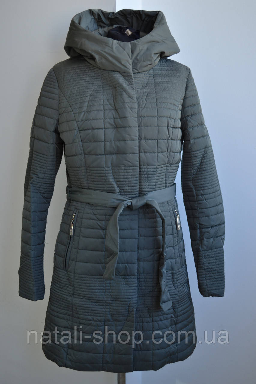 Півпальто жіноче з плащівки демісезонне Lusskiri6125 L,3XL,4XL
