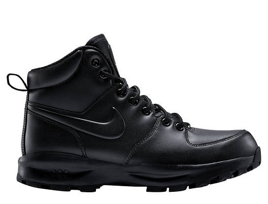 Черевики Nike Manoa Leather чорні оригінал, фото 1
