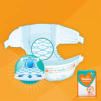 Підгузники дитячі Pampers Sleep&Play Midi 3 (4-9 кг) Jumbo Pack 78 шт, фото 8