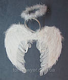 Крила ангела 60х45 для дитячого новорічного костюма "АНГЕЛОЧЕК", фото 4
