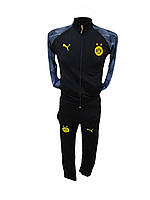Подростковый футбольный спортивный костюм FC BVB (ФК Боруссия Дортмунд)