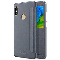 Nillkin XIAOMI RedMi Note 5/ Note 5 Pro Gray NEW LEATHER CASE чохол - книжка