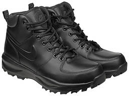 Черевики Nike Manoa Leather чорні оригінал, фото 5