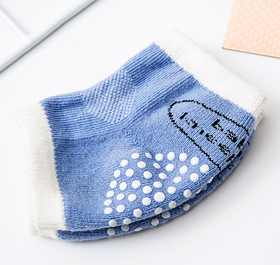 Антиковзні наколінники для повзання. Колір блакитний. (70150)