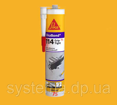 SikaBond-114 Grip Tight - монтажний контактний клей на основі синтетичного каучуку, 290 мл/360 грам, фото 1