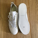 Кроссовки Calvin Klein Nibbs open knit / Calf Leather White, фото 3