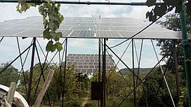 СЕС 30 кВт під зелений тариф на двох стаціонарних каркасах (Закарпаття)