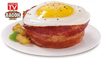 Набір форм для випічки Perfect Bacon Bowl (їстівна тарілка з бекону).