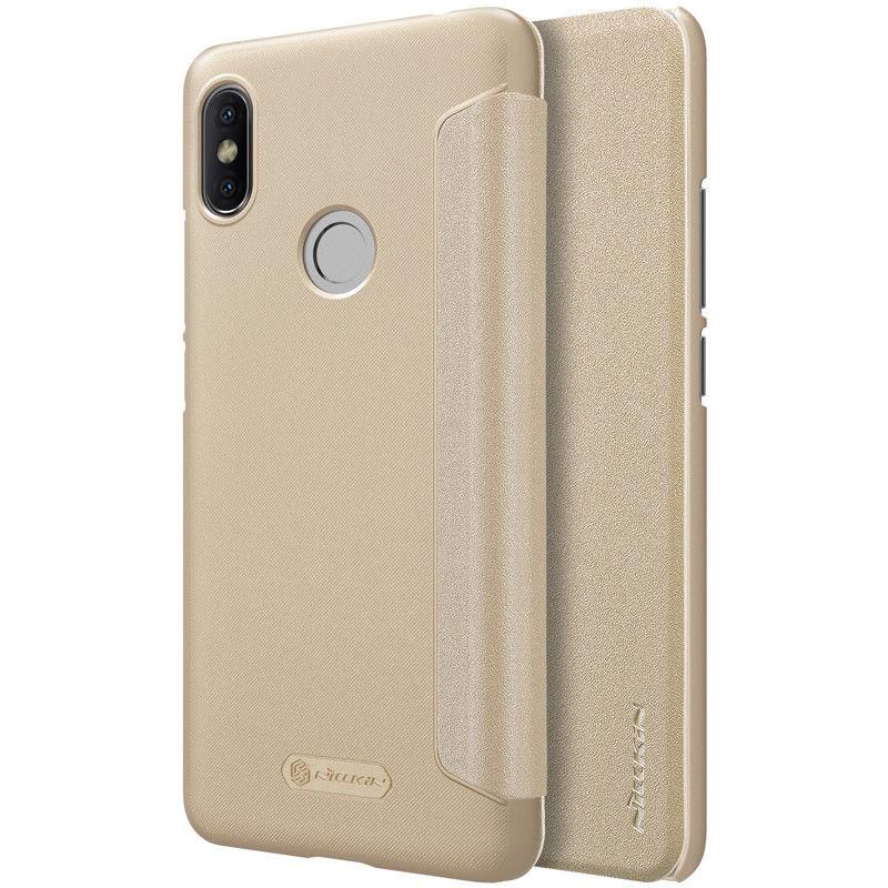 Nillkin XIAOMI Redmi S2 Gold NEW LEATHER CASE чохол - книжка
