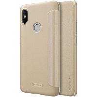 Nillkin XIAOMI Redmi S2 Gold NEW LEATHER CASE чохол - книжка