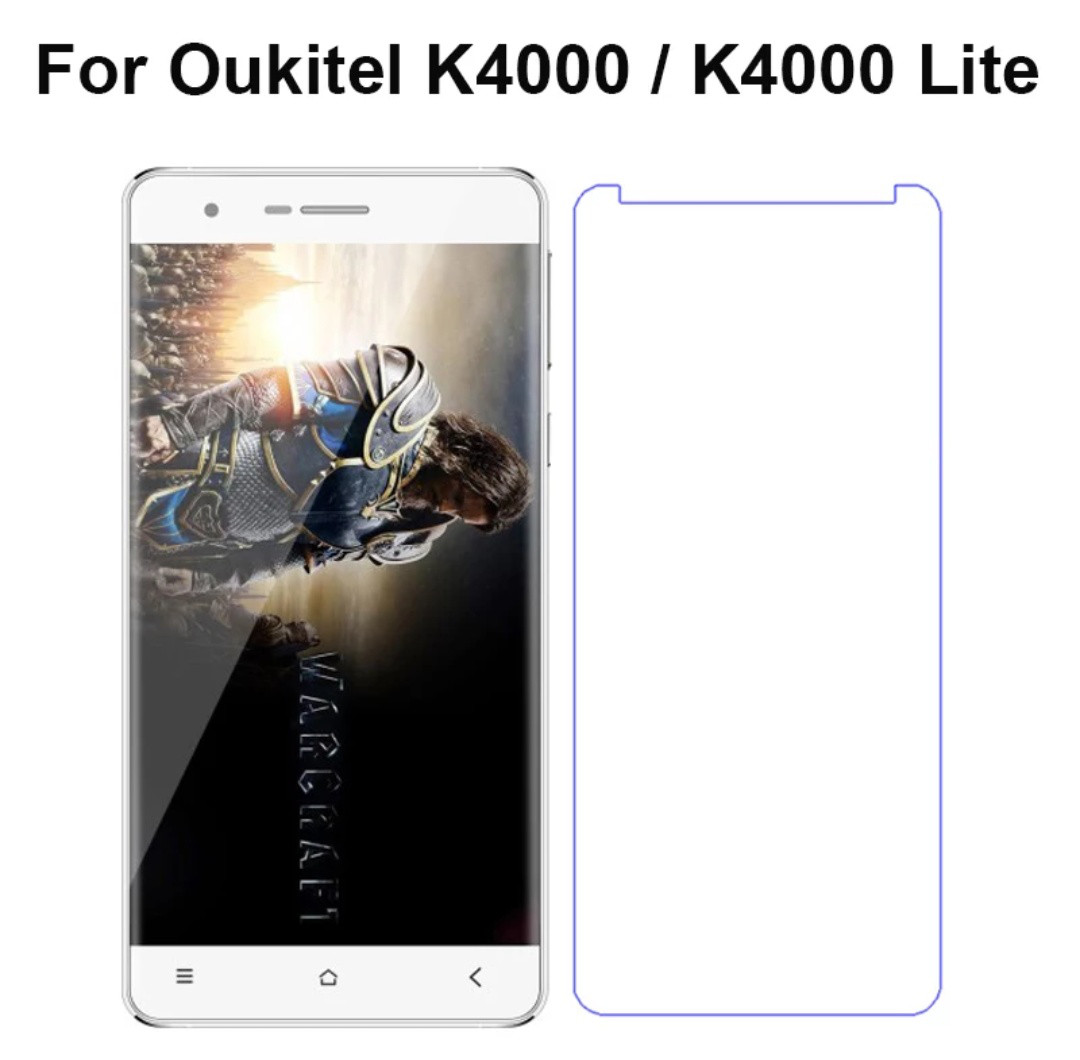 Захистне закалене скло для Oukitel K4000 K4000 Lite 2.5D 0.3 mm