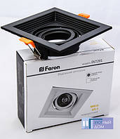 Світильник вбудований Feron DLT201 MR16 G5.3 чорний