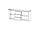 Сучасний стильний довгий комод 2 метри під телевізор з дверцятами, шухлядами у вітальню Джорджіа Мебель Сервіс, фото 4