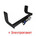 Фаркоп - Renault Trafic Мікроавтобус (2014--) з'ємний литий на 2 болтах на пластині