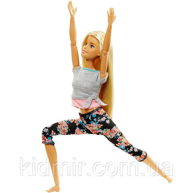 Лялька Барбі Рухайся як Я Йога Barbie Made to Move FTG81, фото 1