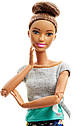 Лялька Барбі Рухайся як Я Йога Barbie Made to Move FTG82, фото 5