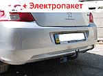 Фаркоп - Peugeot 301 Седан (2013--) з'ємний на 2 болтах