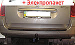 Фаркоп - Peugeot 307 Хетчбек (2001-2007) з'ємний на 2 болтах