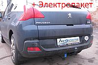 Фаркоп - Peugeot 3008 Кроссовер (2009-2016) съемный на 2 болтах