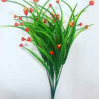 Штучна осока.Декоративна травичка з суцвіттями ( 32 см), фото 7