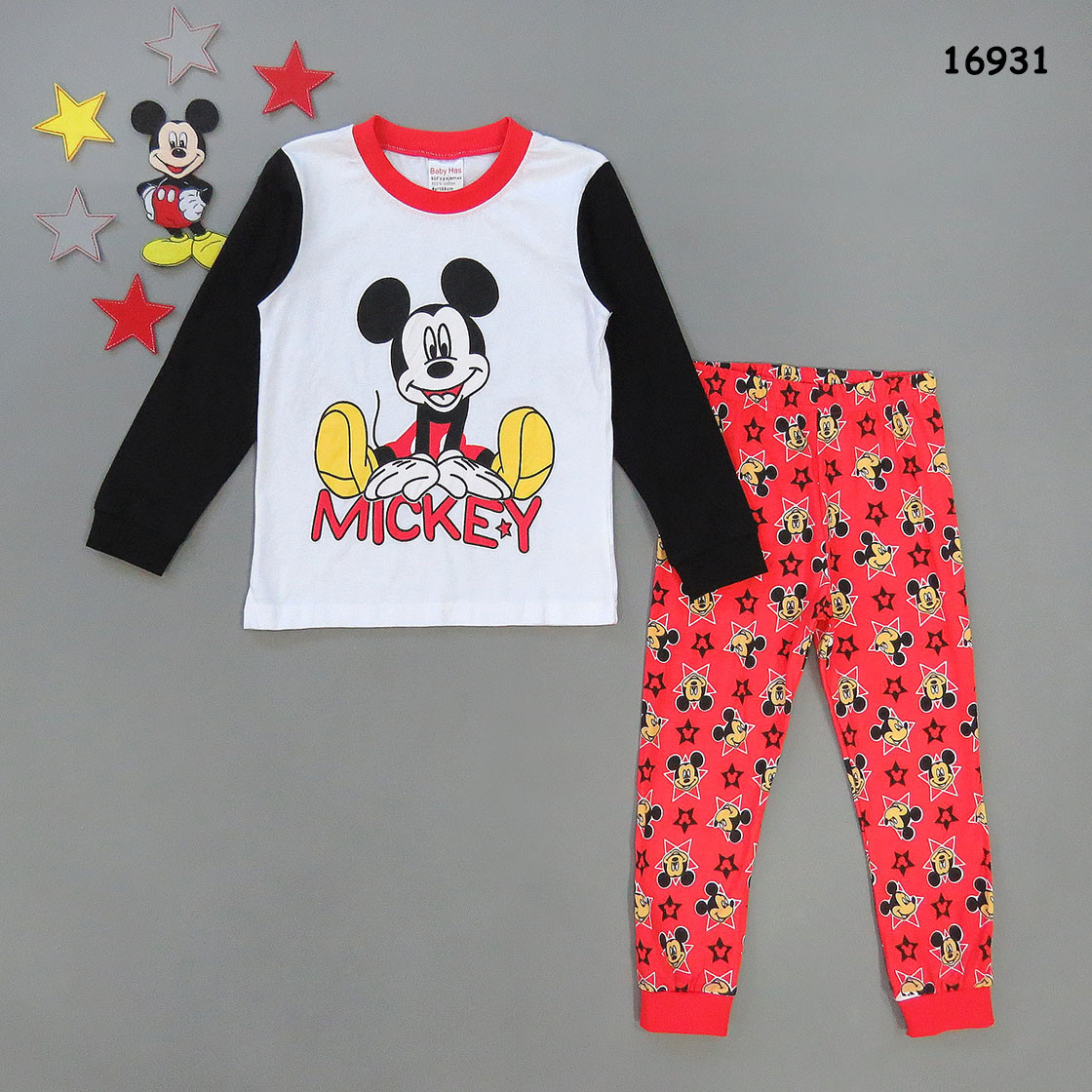 Піжама Mickey Mouse для хлопчика. 110, 120, 130 см