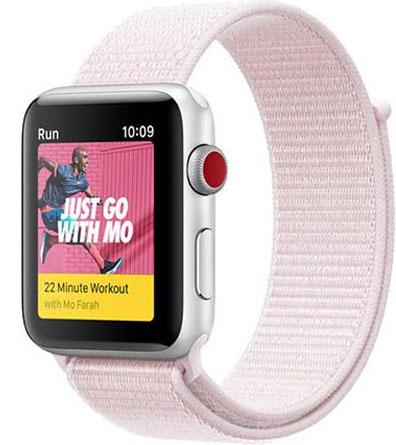 Ремінець Sport Loop OEM для Apple Watch 38/40mm Series 1/2/3/4 - Light Pink