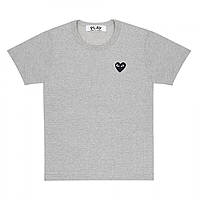 Футболка Comme des Garcons Logo | Футболка CDG з принтом КДГ Плей