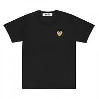 Футболка Comme des Garcons Logo | Футболка CDG з принтом КДГ Плей