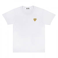 Футболка Comme des Garcons Logo чоловіча, жіноча, футболка CDG з принтом Ком Де Гарсон вільна. 100% Коттон