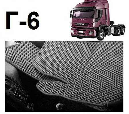 Килимки ЄВА в салон IVECO STRALIS 2007-2012, фото 2