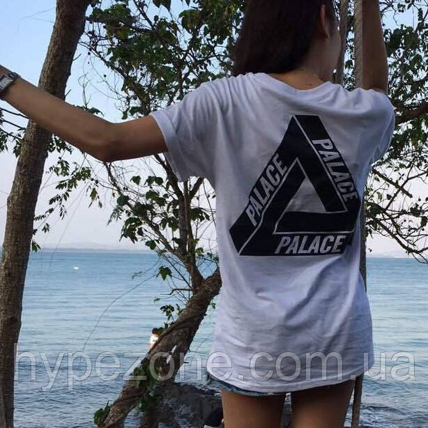 Футболка PALACE Logo унісекс з логотипом Футболка Палас