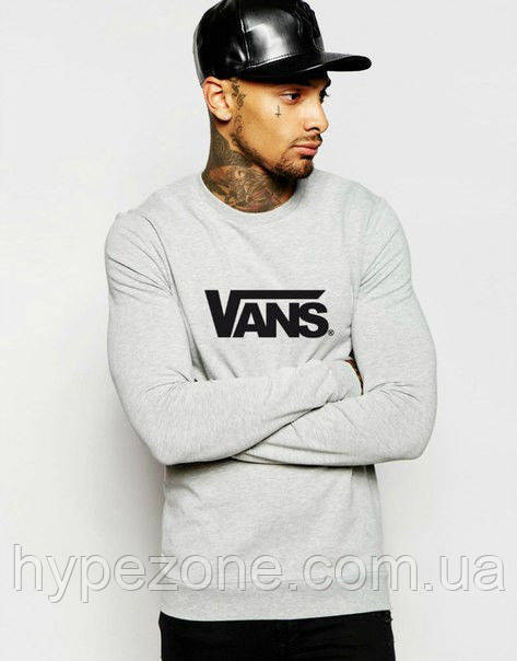 Світшот сірий VANS ( Венс ), фото 1