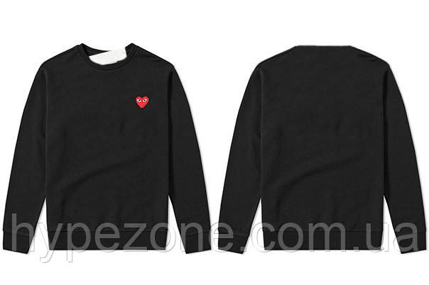 Світшот Comme des garcons PLAY | Світшот CDG